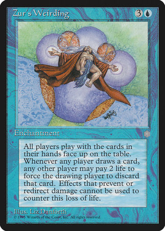 Zur's Weirding [Ice Age] | Jomio and Rueliete's Cards and Comics