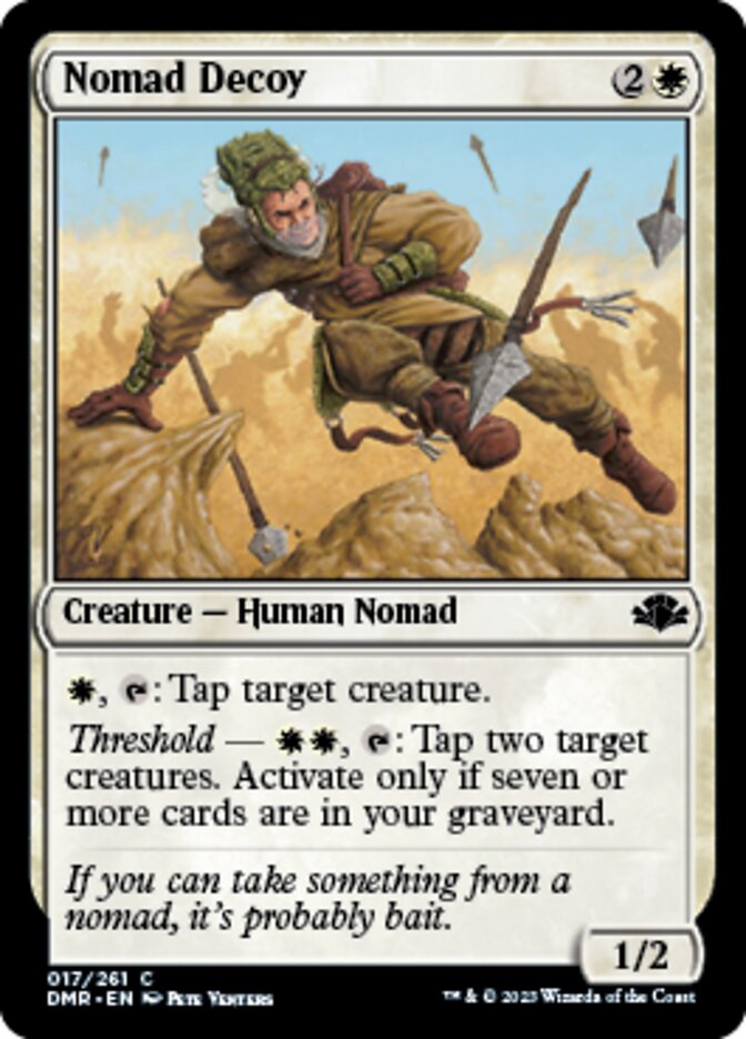 Nomad Decoy [Dominaria Remastered] | Jomio and Rueliete's Cards and Comics