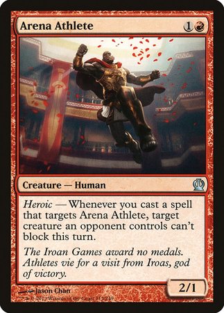 Arena Athlete [Theros] | Jomio and Rueliete's Cards and Comics