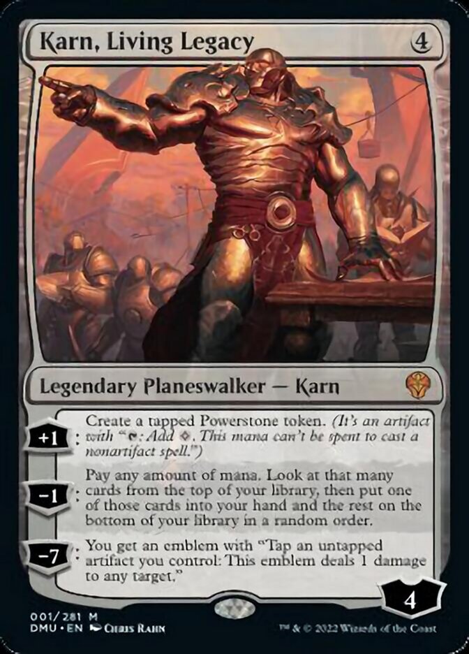 Karn, Living Legacy [Dominaria United] | Jomio and Rueliete's Cards and Comics