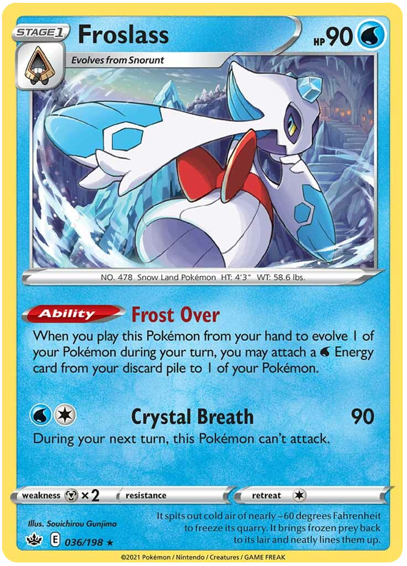 Froslass (036/198) [Sword & Shield: Chilling Reign] | Jomio and Rueliete's Cards and Comics