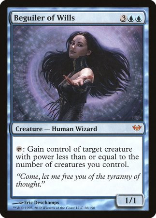 Beguiler of Wills [Dark Ascension] | Jomio and Rueliete's Cards and Comics