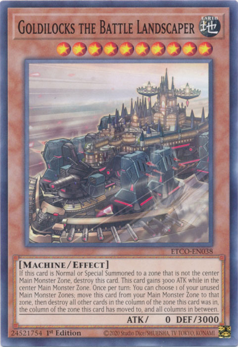 Goldilocks the Battle Landscaper [ETCO-EN038] Common | Jomio and Rueliete's Cards and Comics