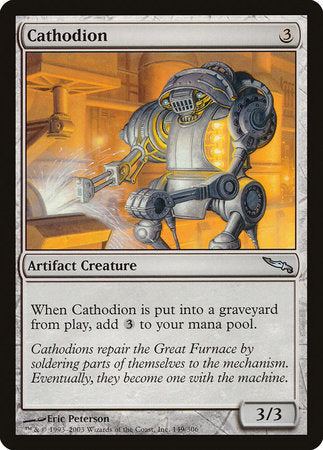 Cathodion [Mirrodin] | Jomio and Rueliete's Cards and Comics