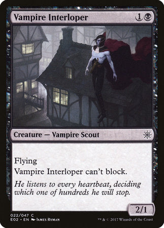 Vampire Interloper [Explorers of Ixalan] | Jomio and Rueliete's Cards and Comics