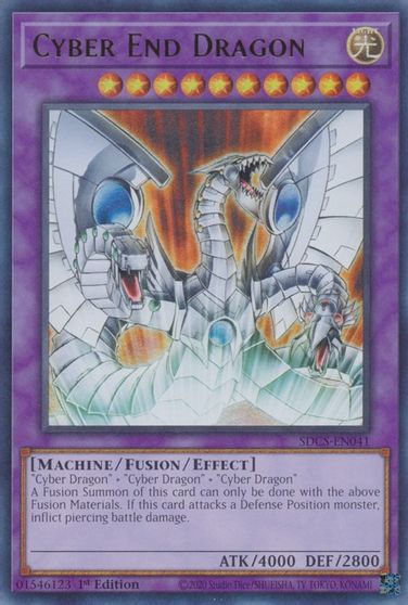 Cyber End Dragon [SDCS-EN041] Ultra Rare | Jomio and Rueliete's Cards and Comics