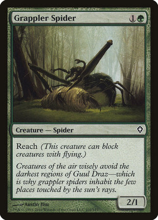 Grappler Spider [Worldwake] | Jomio and Rueliete's Cards and Comics
