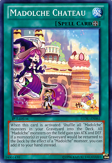 Madolche Chateau [REDU-EN061] Common | Jomio and Rueliete's Cards and Comics