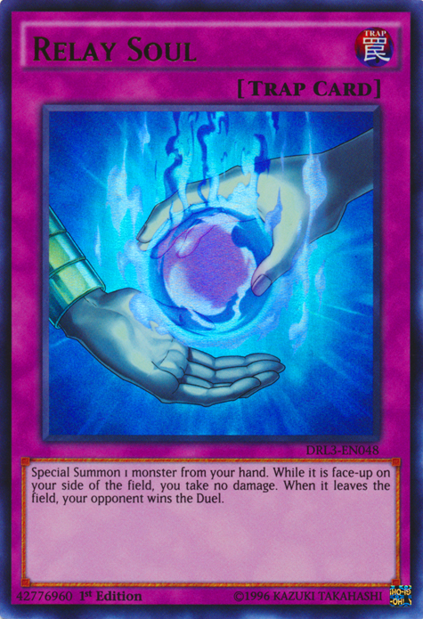 Relay Soul [DRL3-EN048] Ultra Rare | Jomio and Rueliete's Cards and Comics