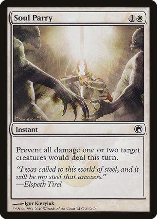 Soul Parry [Scars of Mirrodin] | Jomio and Rueliete's Cards and Comics
