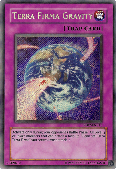 Terra Firma Gravity [PP02-EN013] Secret Rare | Jomio and Rueliete's Cards and Comics