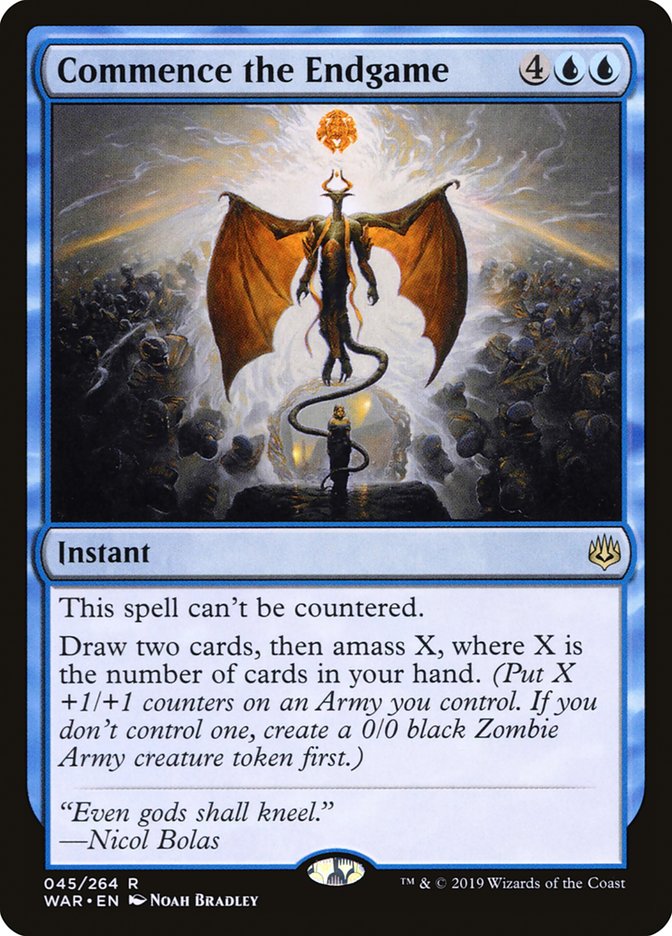 Commence the Endgame [War of the Spark] | Jomio and Rueliete's Cards and Comics