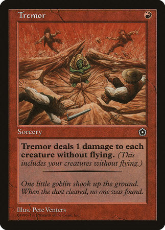 Tremor [Portal Second Age] | Jomio and Rueliete's Cards and Comics