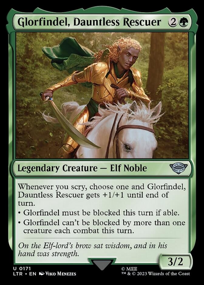 Glorfindel, Dauntless Rescuer [The Lord of the Rings: Tales of Middle-Earth] | Jomio and Rueliete's Cards and Comics