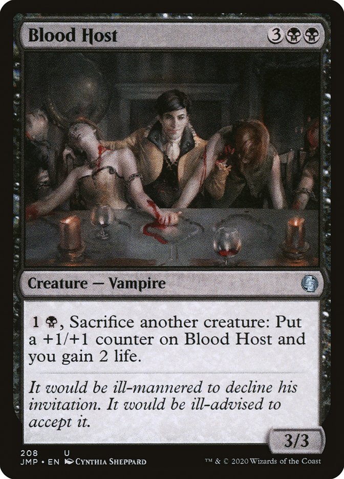Blood Host [Jumpstart] | Jomio and Rueliete's Cards and Comics