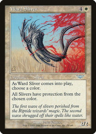 Ward Sliver [Legions] | Jomio and Rueliete's Cards and Comics