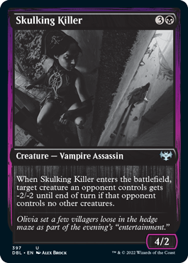 Skulking Killer [Innistrad: Double Feature] | Jomio and Rueliete's Cards and Comics