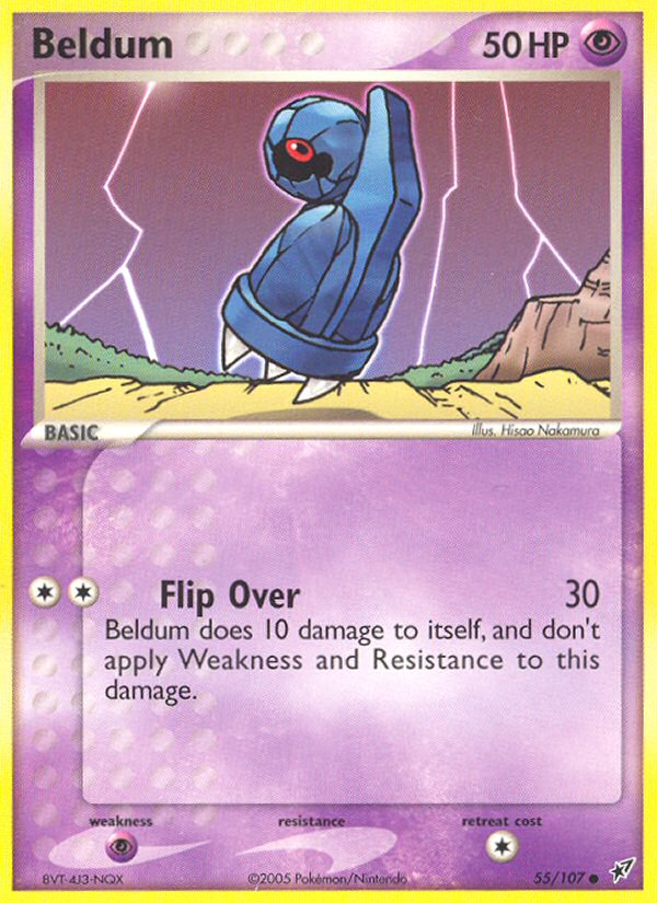 Beldum (55/107) [EX: Deoxys] | Jomio and Rueliete's Cards and Comics