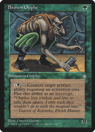 Brown Ouphe [Ice Age] | Jomio and Rueliete's Cards and Comics