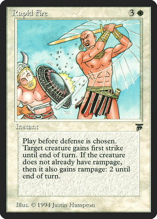 Rapid Fire [Legends] | Jomio and Rueliete's Cards and Comics