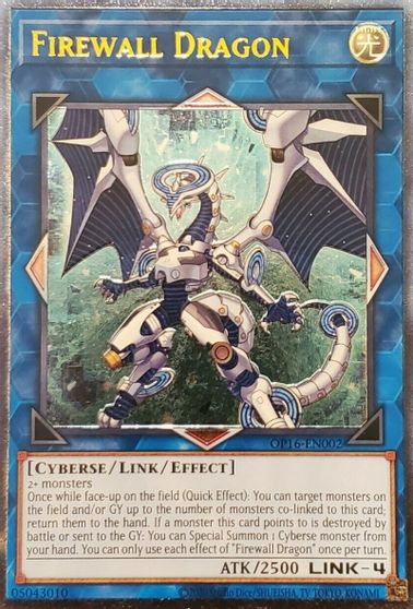 Firewall Dragon [OP16-EN002] Ultimate Rare | Jomio and Rueliete's Cards and Comics