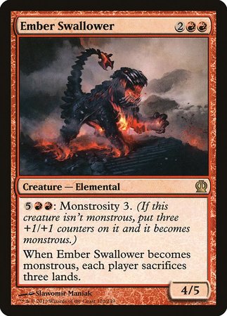 Ember Swallower [Theros] | Jomio and Rueliete's Cards and Comics