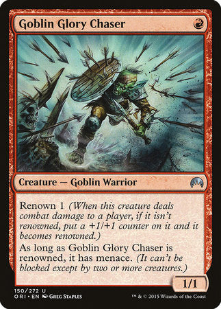 Goblin Glory Chaser [Magic Origins] | Jomio and Rueliete's Cards and Comics