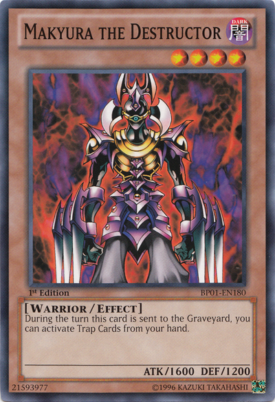 Makyura the Destructor [BP01-EN180] Common | Jomio and Rueliete's Cards and Comics