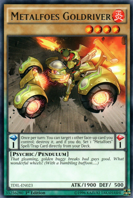 Metalfoes Goldriver [TDIL-EN023] Rare | Jomio and Rueliete's Cards and Comics