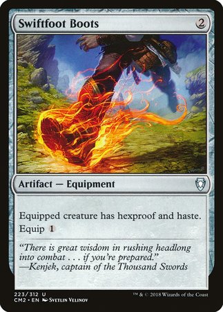 Swiftfoot Boots [Commander Anthology Volume II] | Jomio and Rueliete's Cards and Comics