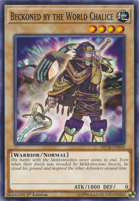 Beckoned by the World Chalice [MP18-EN046] Common | Jomio and Rueliete's Cards and Comics