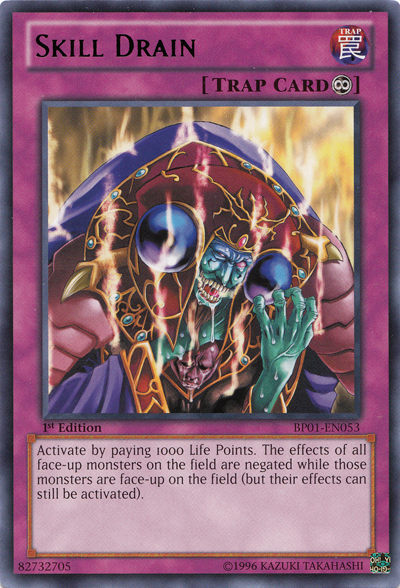 Skill Drain [BP01-EN053] Rare | Jomio and Rueliete's Cards and Comics