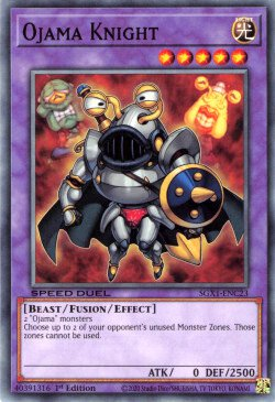 Ojama Knight [SGX1-ENC23] Common | Jomio and Rueliete's Cards and Comics