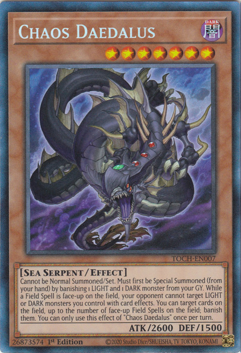 Chaos Daedalus (CR) [TOCH-EN007] Collector's Rare | Jomio and Rueliete's Cards and Comics