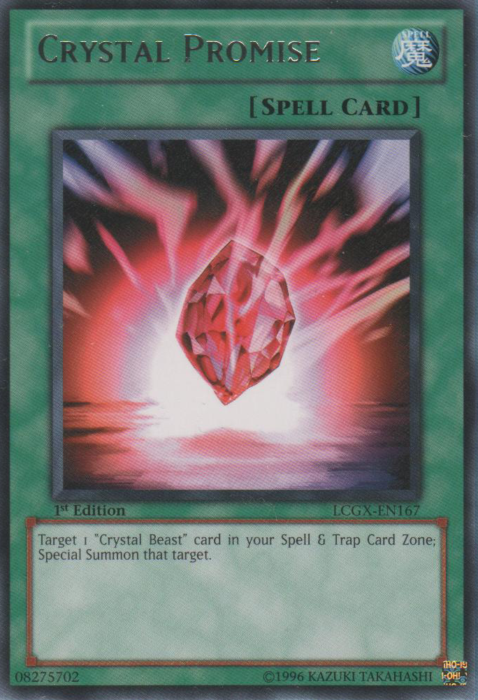 Crystal Promise [LCGX-EN167] Rare | Jomio and Rueliete's Cards and Comics