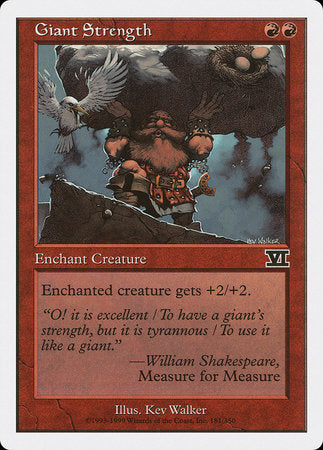 Giant Strength [Classic Sixth Edition] | Jomio and Rueliete's Cards and Comics