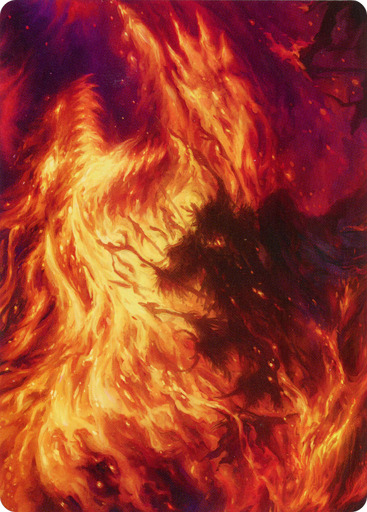 Stoke the Flames Art Card [March of the Machine Art Series] | Jomio and Rueliete's Cards and Comics