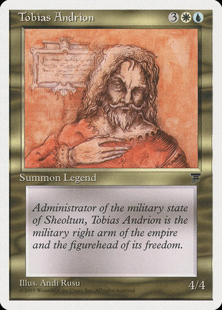 Tobias Andrion [Chronicles] | Jomio and Rueliete's Cards and Comics