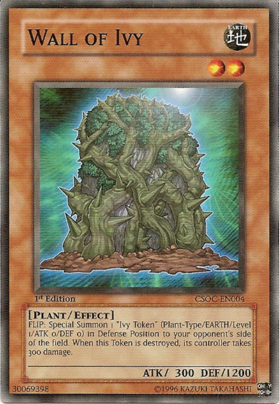 Wall of Ivy [CSOC-EN004] Common | Jomio and Rueliete's Cards and Comics