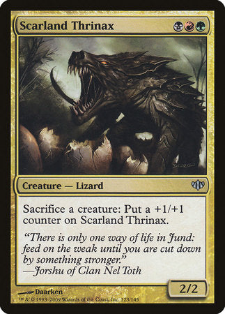 Scarland Thrinax [Conflux] | Jomio and Rueliete's Cards and Comics
