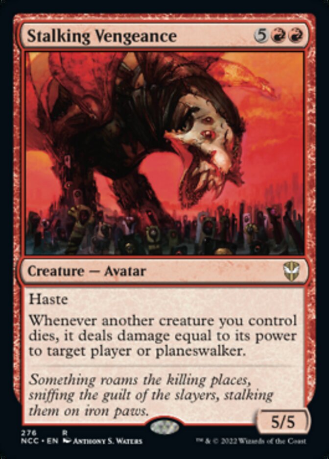 Stalking Vengeance [Streets of New Capenna Commander] | Jomio and Rueliete's Cards and Comics