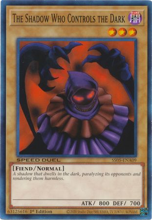 The Shadow Who Controls the Dark [SS05-ENA09] Common | Jomio and Rueliete's Cards and Comics