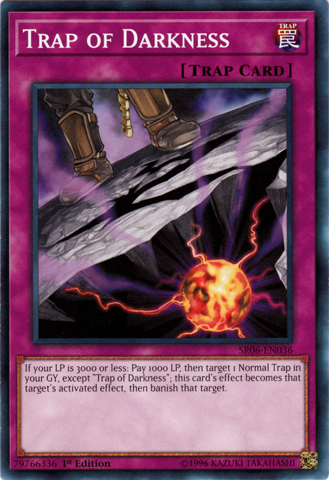Trap of Darkness [SR06-EN036] Common | Jomio and Rueliete's Cards and Comics