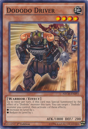 Dododo Driver [NECH-EN093] Common | Jomio and Rueliete's Cards and Comics