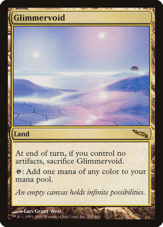 Glimmervoid [Mirrodin] | Jomio and Rueliete's Cards and Comics