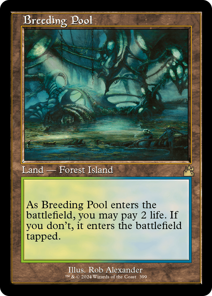 Breeding Pool (Retro) [Ravnica Remastered] | Jomio and Rueliete's Cards and Comics
