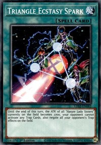 Triangle Ecstasy Spark [LDS2-EN082] Common | Jomio and Rueliete's Cards and Comics