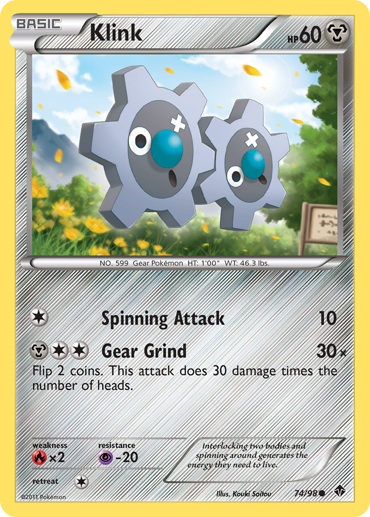 Klink (74/98) [Black & White: Emerging Powers] | Jomio and Rueliete's Cards and Comics