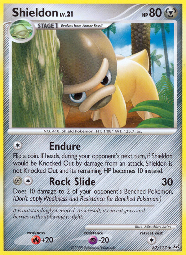 Shieldon (62/127) [Platinum: Base Set] | Jomio and Rueliete's Cards and Comics