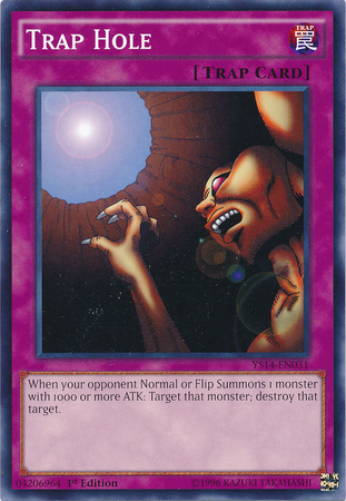 Trap Hole [YS14-EN031] Common | Jomio and Rueliete's Cards and Comics